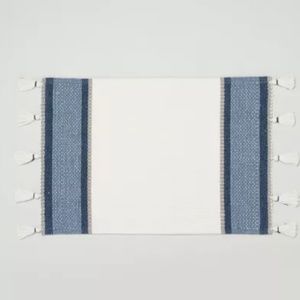 Hearth & Hand™ with Magnolia blue and white rug